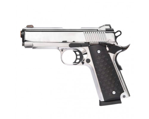 Сигнальный пистолет K1911 KURS Compact (Colt) кал. 5,5 мм под 10ТК, хром