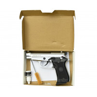 СХП Охолощенный пистолет Retay Mod 84 Beretta 84FS, кал. 9 мм, никель СХП Охолощенный пистолет Retay Mod 84 Beretta 84FS, кал. 9 мм, никель