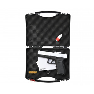 СХП Охолощенный пистолет Retay 17 Glock, кал. 9 мм, никель