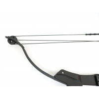 Детский блочный лук Man Kung MK-CB006, 9 кг, 79 см (черный)