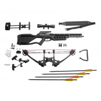 Арбалет блочный Man Kung MK-380 BK (черный, PKG)