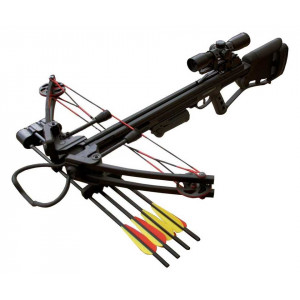 Арбалет блочный Man Kung MK-350 BK (черный, PKG)